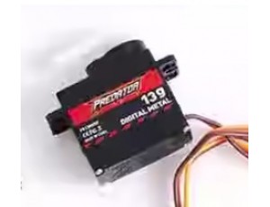 FMS F-86 80mm EDF Jet 13g Digital Metal Gear Servo With 460mm Lead - Reverse 